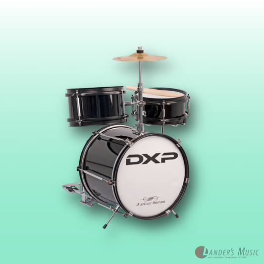 DXP Junior Series 3-Piece Black 12" Drumkit