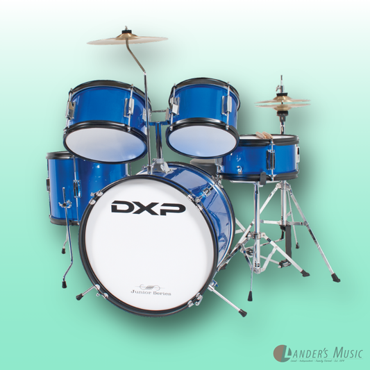 DXP Junior Series 5 Piece Metalic Blue 16" Drumkit