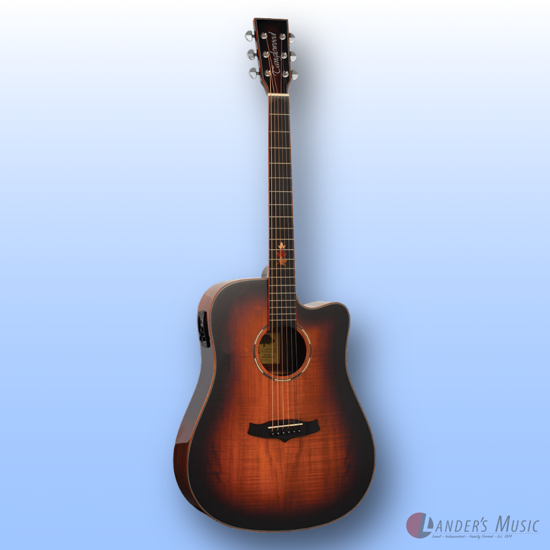 Tanglewood TWX5-CE-K Winterleaf Pro Exotic Koa Electric/Acoustic Guitar