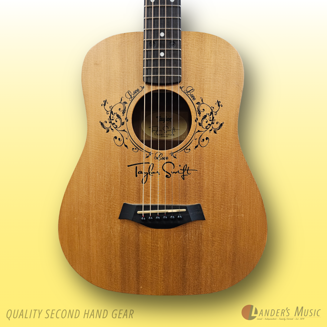 Second Hand - Taylor Swift Baby Taylor Acoustic Guitar with Strap and Gig Bag