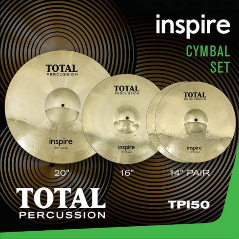 Total Percussion Inspire Cymbal Pack