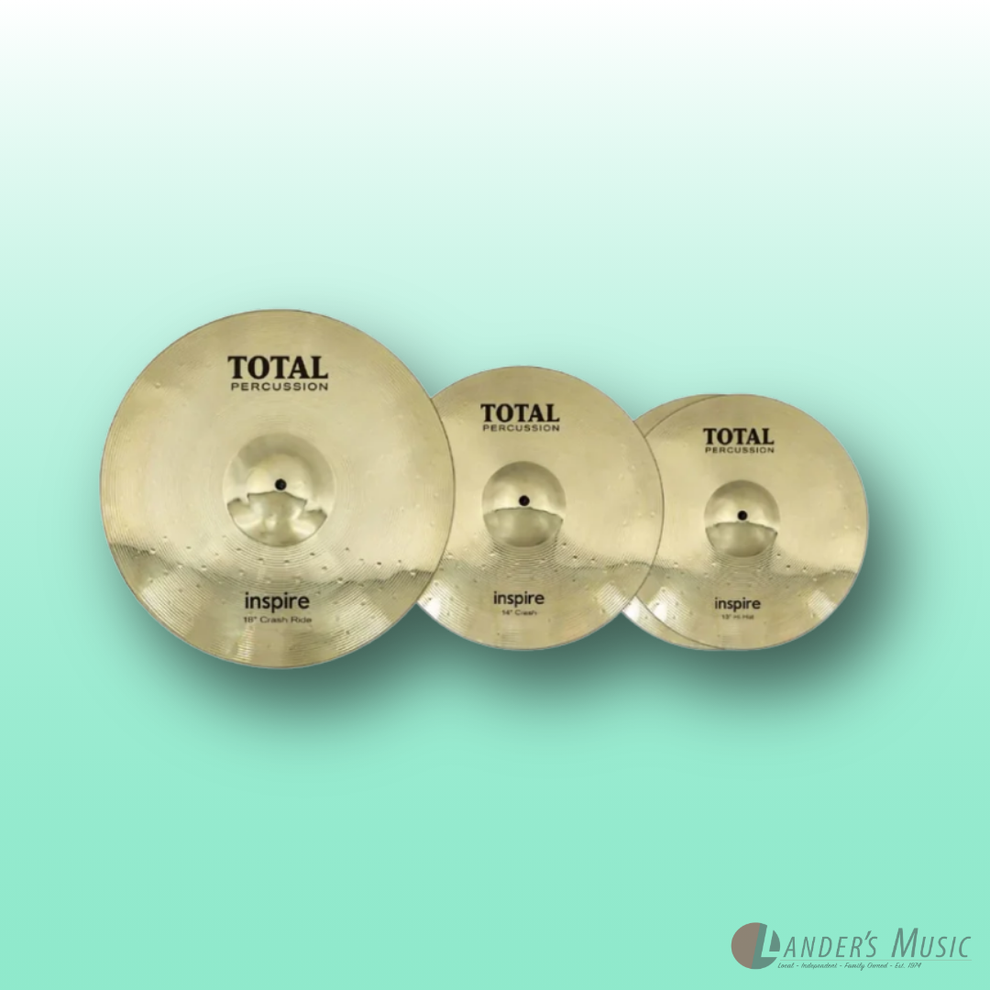Total Percussion Inspire Cymbal Pack – Lander's Music Store