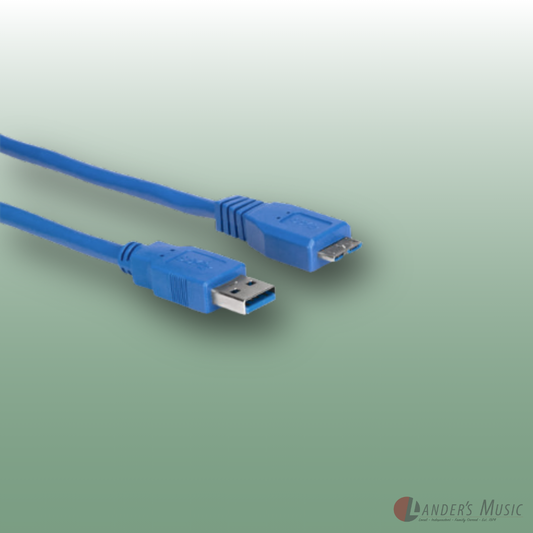 Rock Leads 3ft Super Speed USB A Male to USB B Male Cable