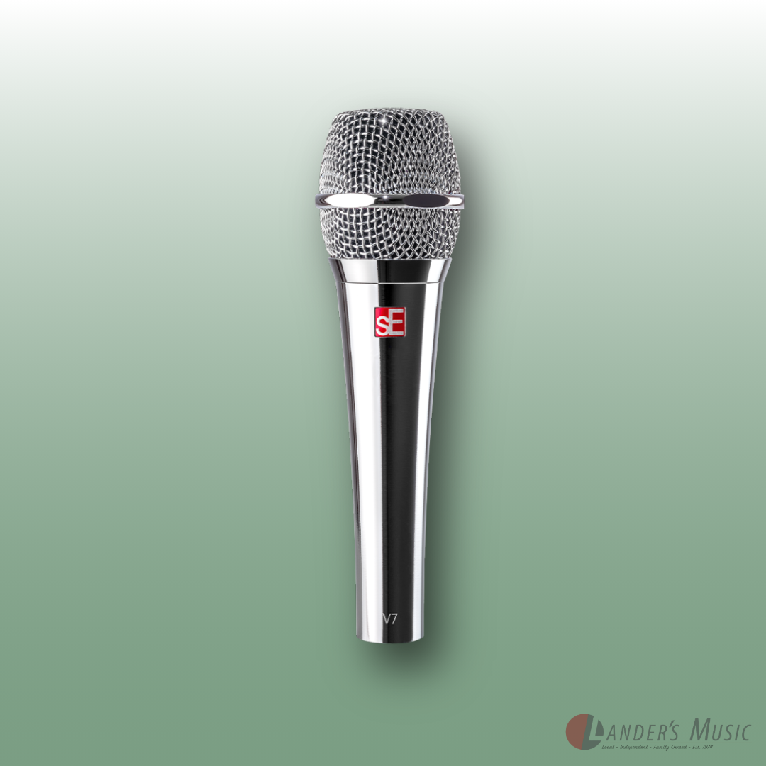 sE V7 Chrome Dynamic Microphone