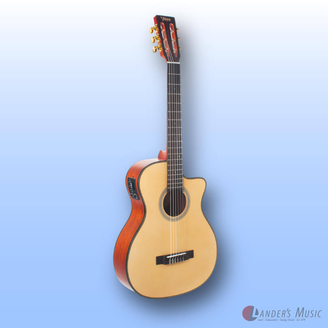 Valencia VA434CE 4/4 Size Electric/Acoustic Guitar