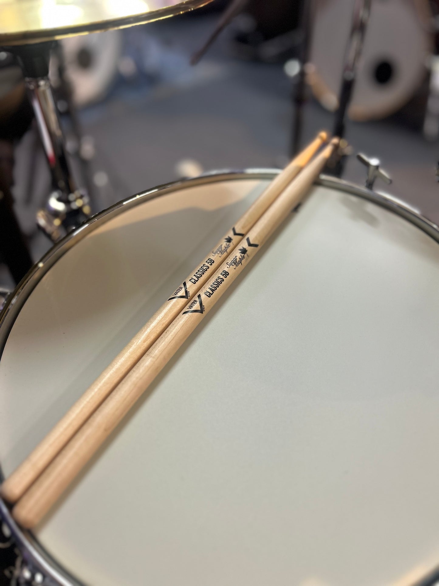 Vater Sugar Maple Drum Sticks - Wood Tip