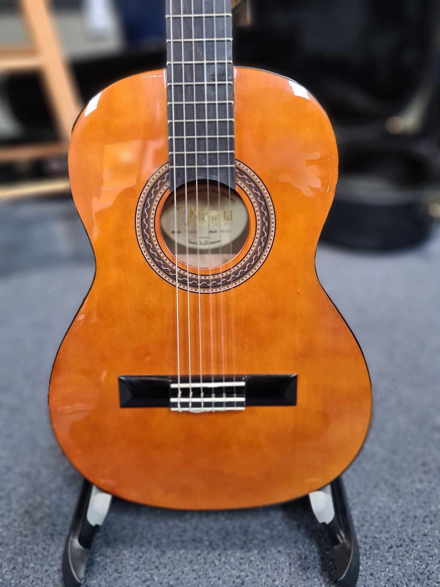 Valencia VC102 1/2 Size Nylon String Guitar