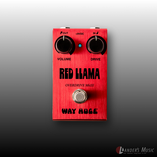Way Huge Smalls Red Llama Mk III Overdrive Pedal