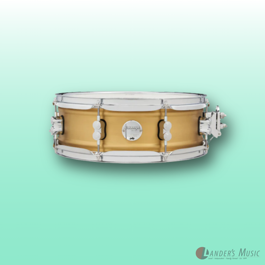 PDP Concept Brushed Brass Snare, 5x14"