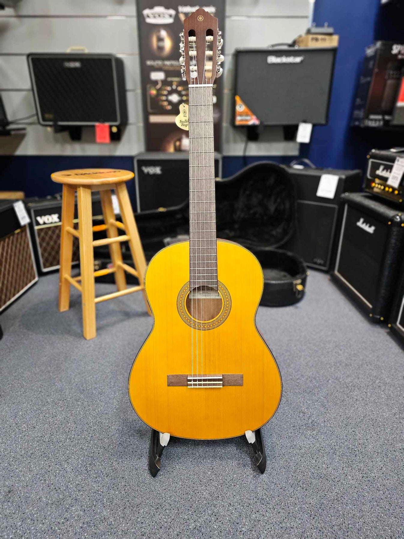 Yamaha CGX122MSC Electric/Acoustic Classical Guitar Lander's Music Store