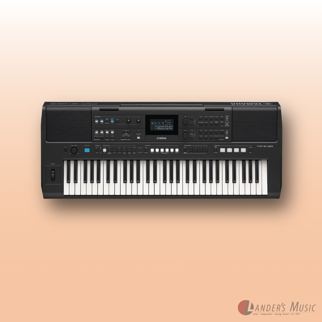 Yamaha PSR-E483 61-Note Keyboard