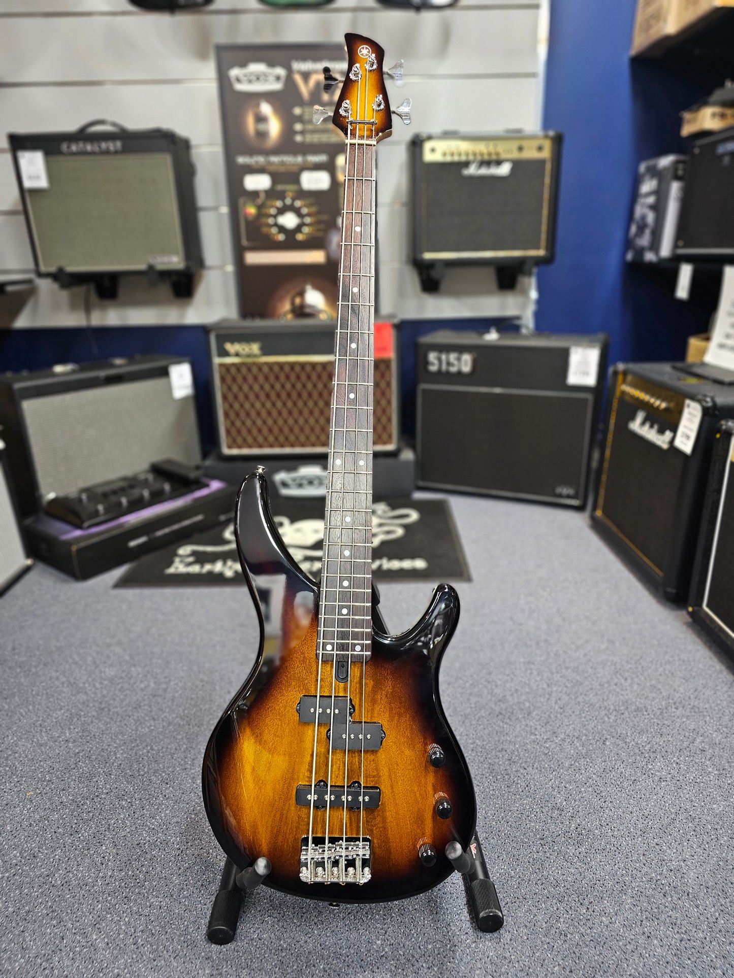 Yamaha TRBX174EWTSB Bass Guitar