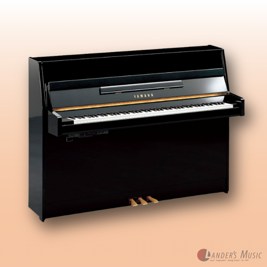 Yamaha U1JTC3PE TransAcoustic 121cm Polished Ebony Upright Piano