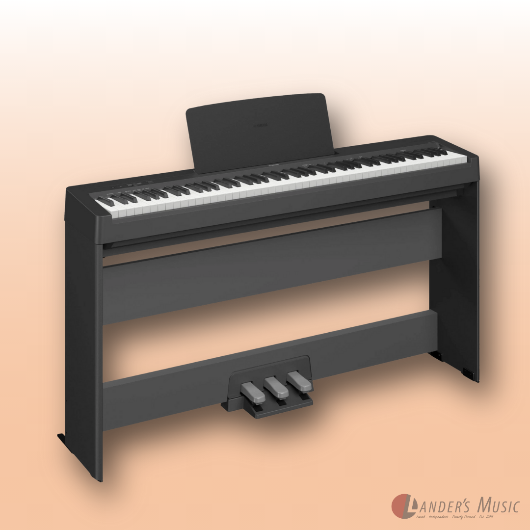 Yamaha P-145BT Keyboard, Stand and Pedal Unit Bundle