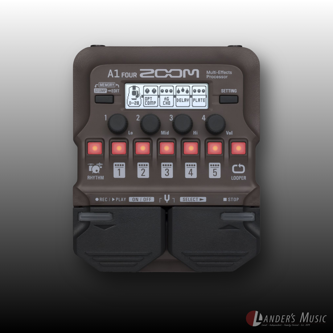 Zoom A1 Four Acoustic Multi Effects Unit