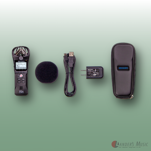 Zoom H1n Handy Recorder Value Pack
