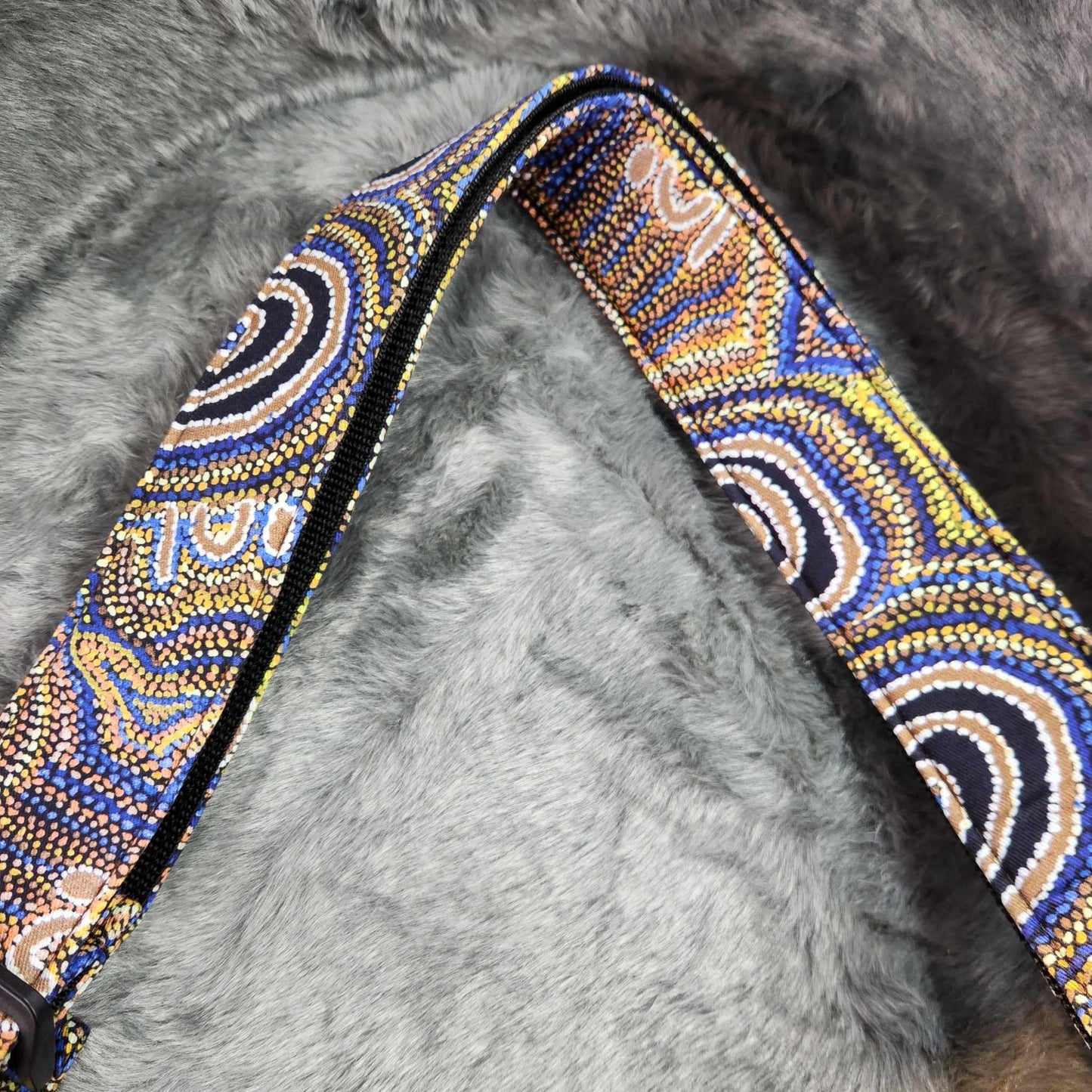 DSL Aboriginal Art Guitar Straps