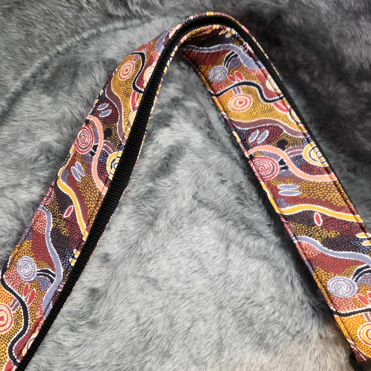 DSL Aboriginal Art Guitar Straps