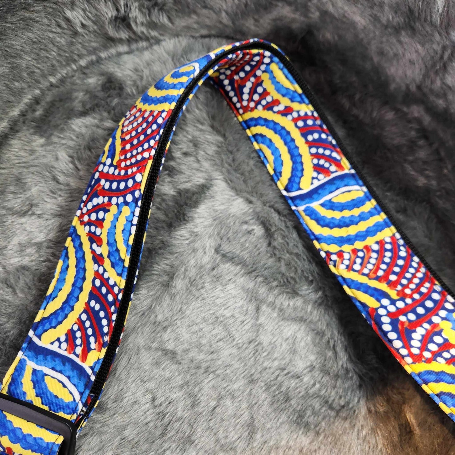 DSL Aboriginal Art Guitar Straps