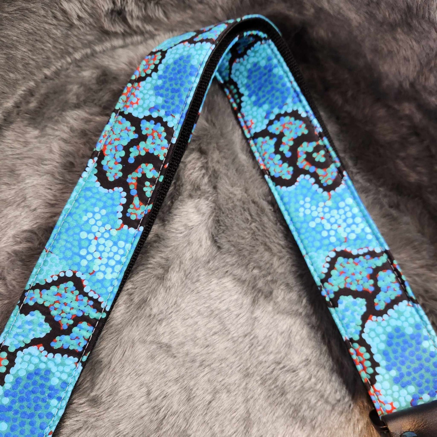 DSL Aboriginal Art Guitar Straps