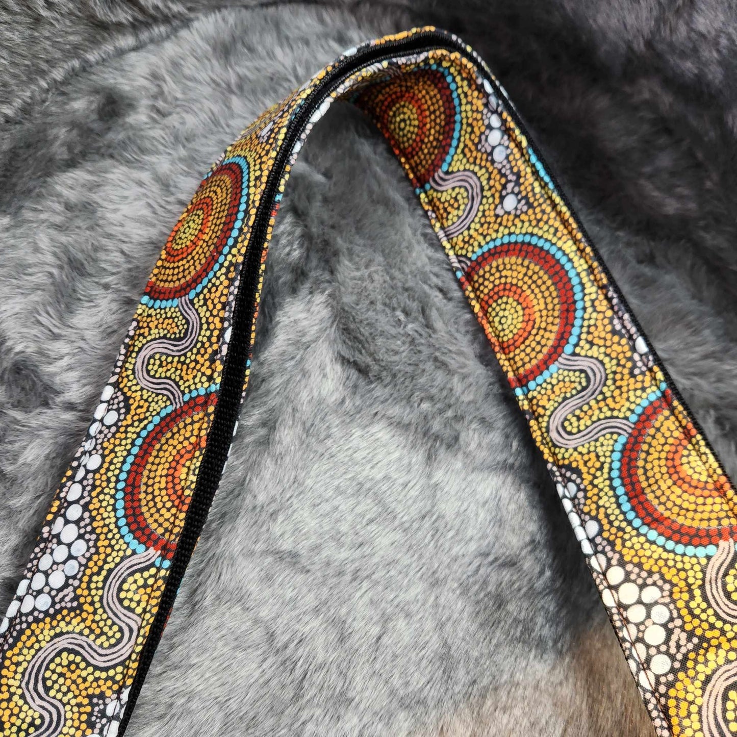 DSL Aboriginal Art Guitar Straps