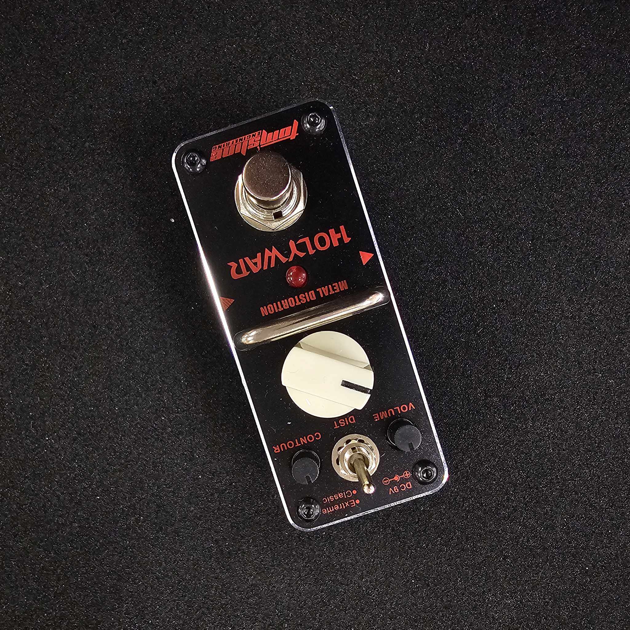 Rowin Mini Metal Distortion Analog Effect Holy War Guitar Effect Pedal