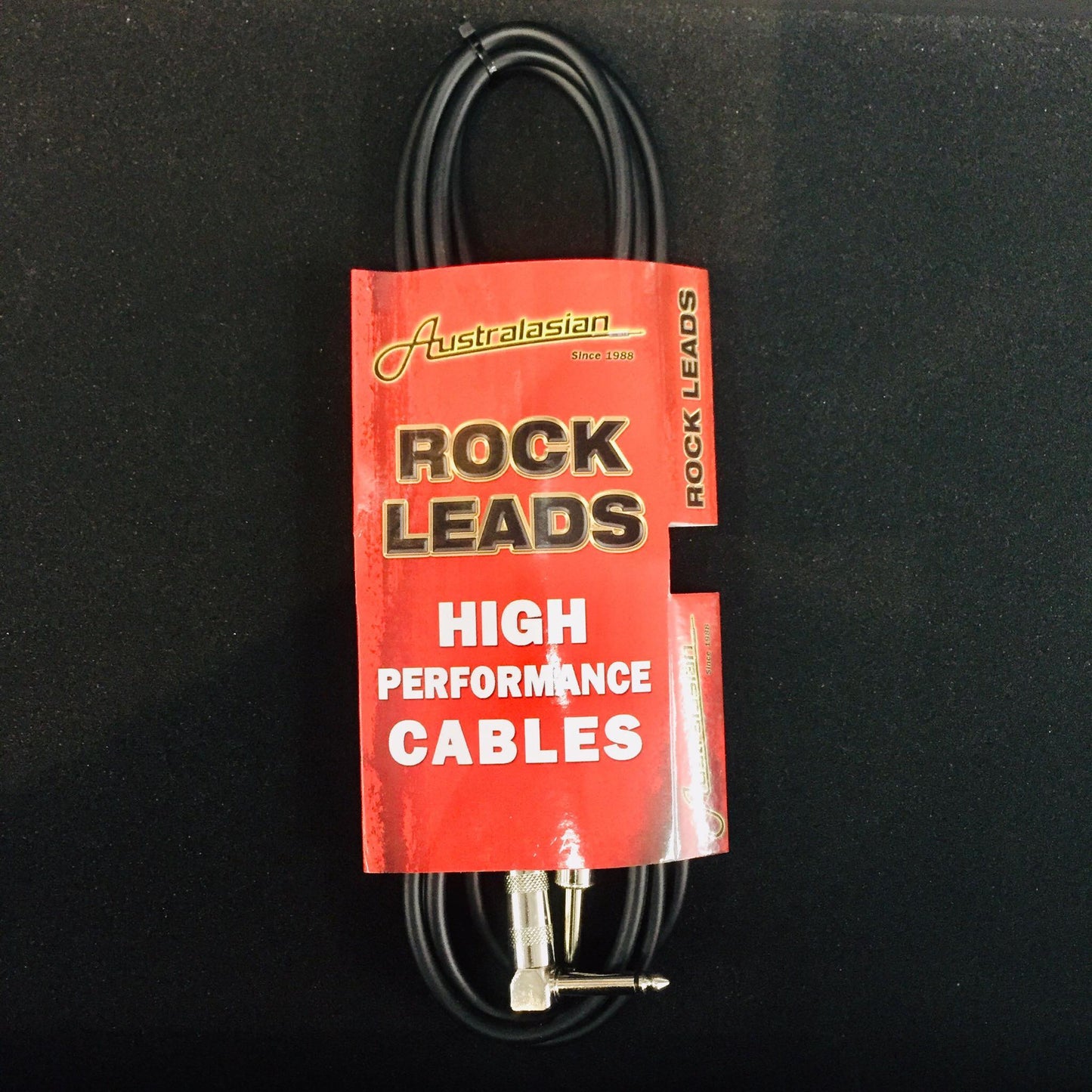 Rock Leads Right Angled Instrument Cable