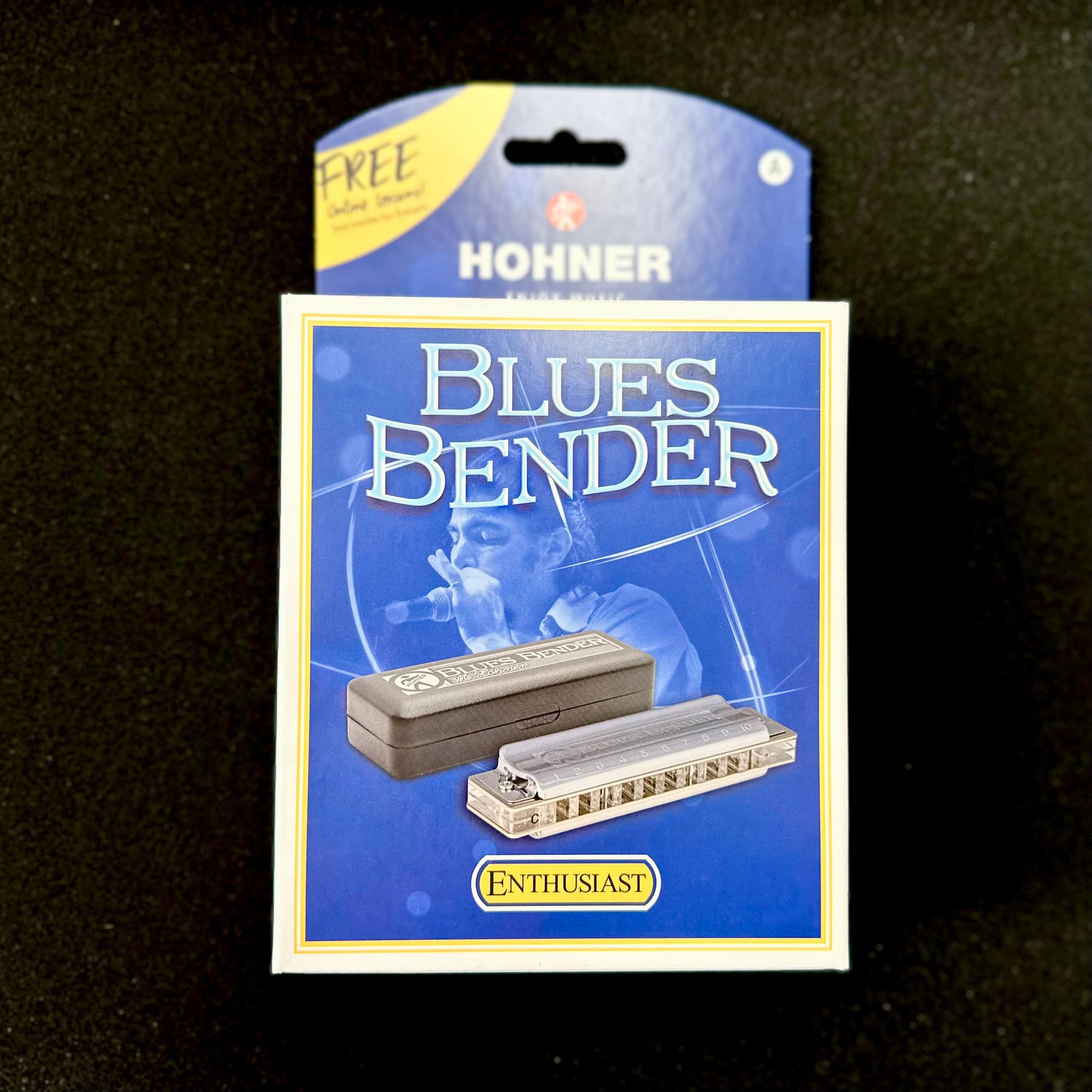 Hohner blue store midnight harmonica