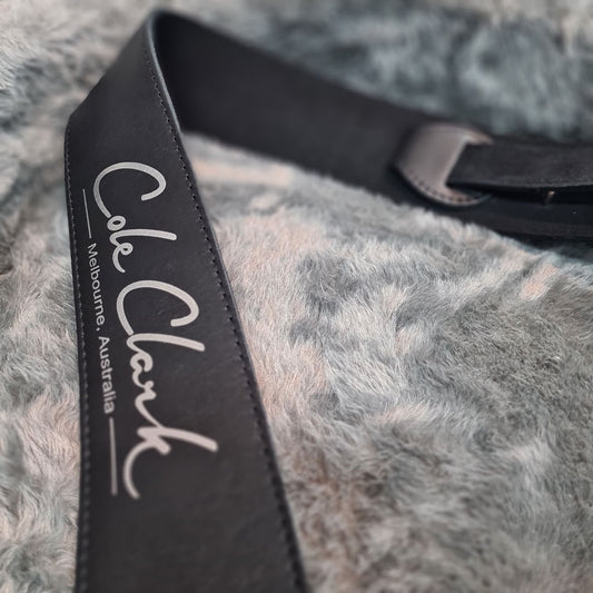 Cole Clark Leather Guitar Straps